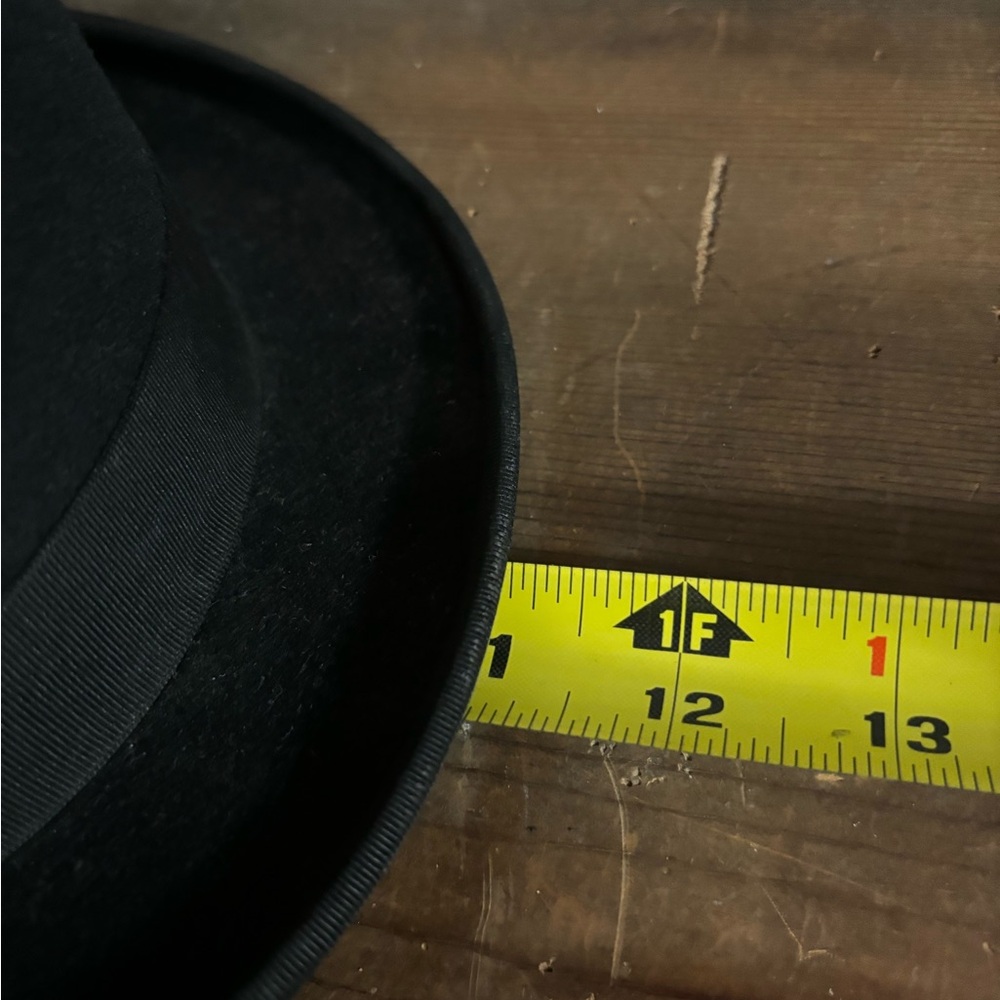 Authentic Stetson Bowler hat 7 1/4      267284 - Picture 11 of 15
